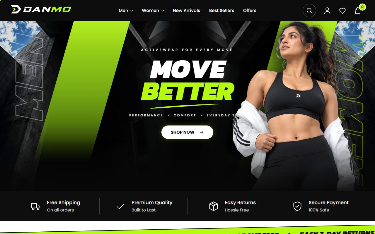 DANMO, SEO + Development project by Saurabh Bhayana