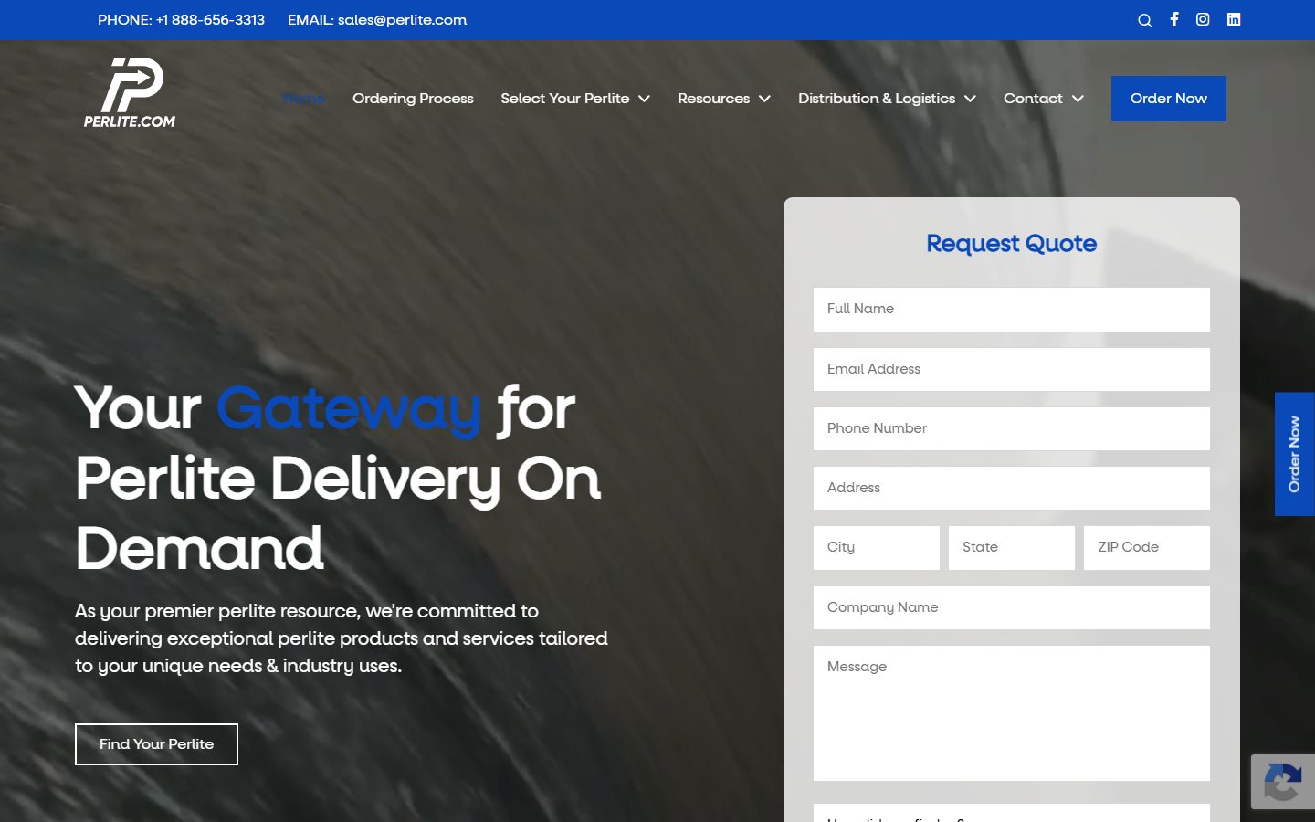 Perlite, SEO project by Saurabh Bhayana