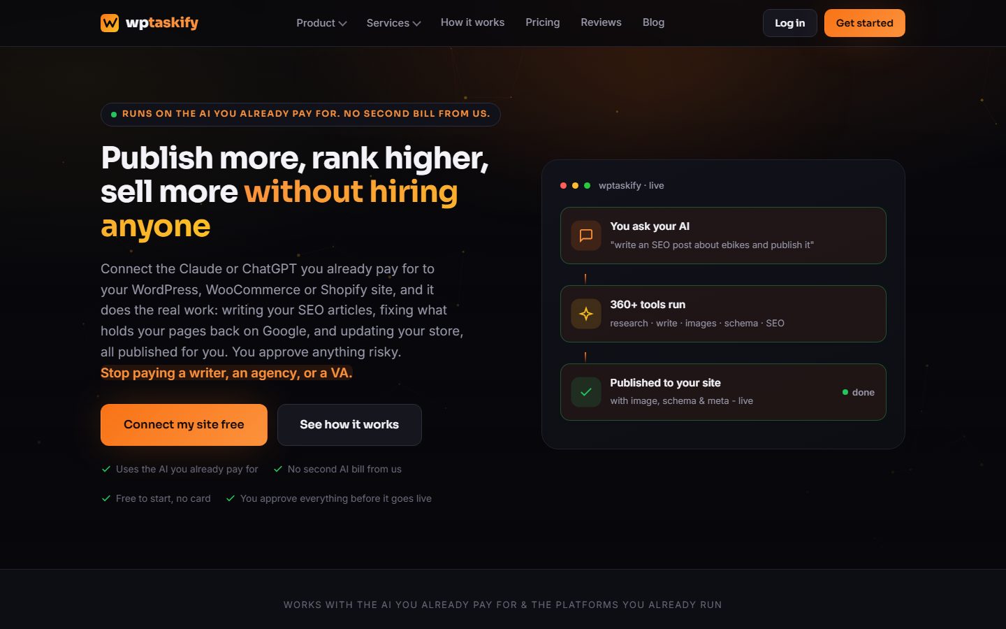 wptaskify, Own product project by Saurabh Bhayana